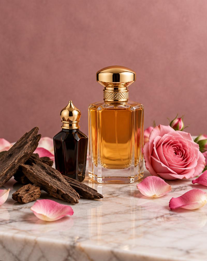 عطر عود وورد